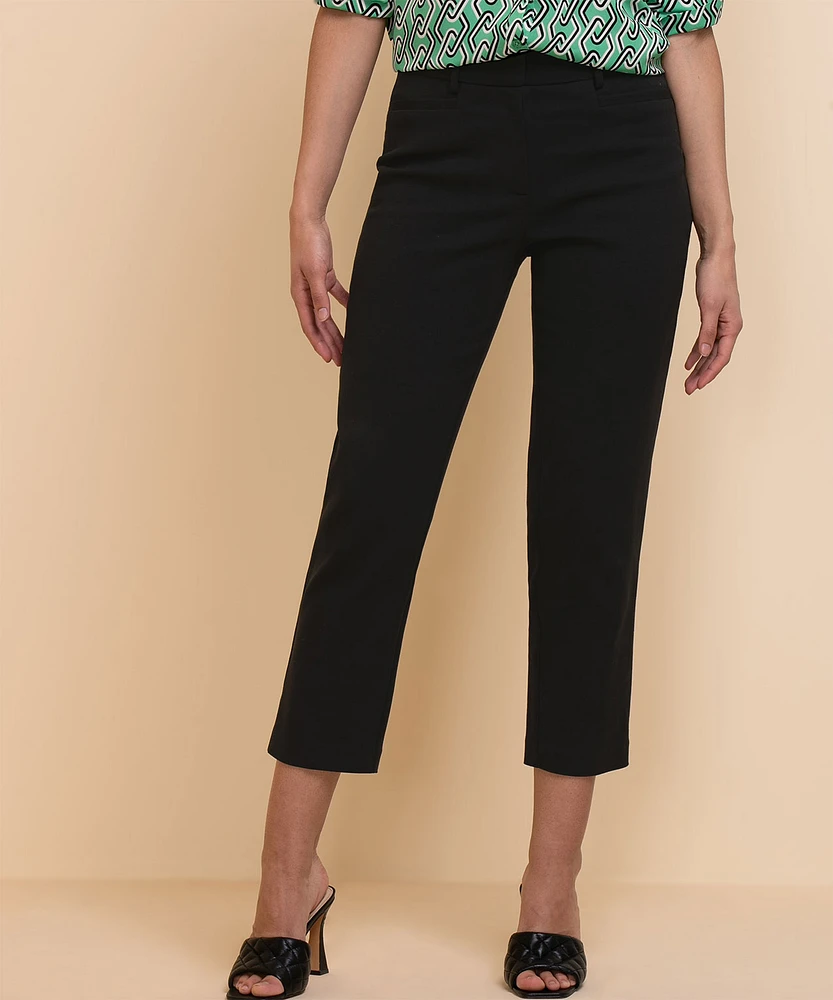 Straight Skimmer Sateen Pant