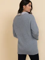 Long Sleeve V-Neck Sweater