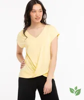 Eco-Friendly Twist Front Top