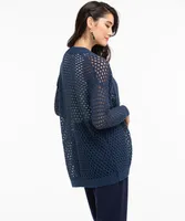 Open Stitch Cocoon Cardigan