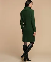 Cowl Neck Sweater Dress