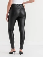 Faux Leather Legging