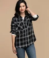 Plaid Collared Shirt