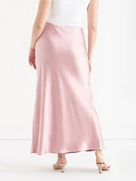 Satin Maxi Skirt