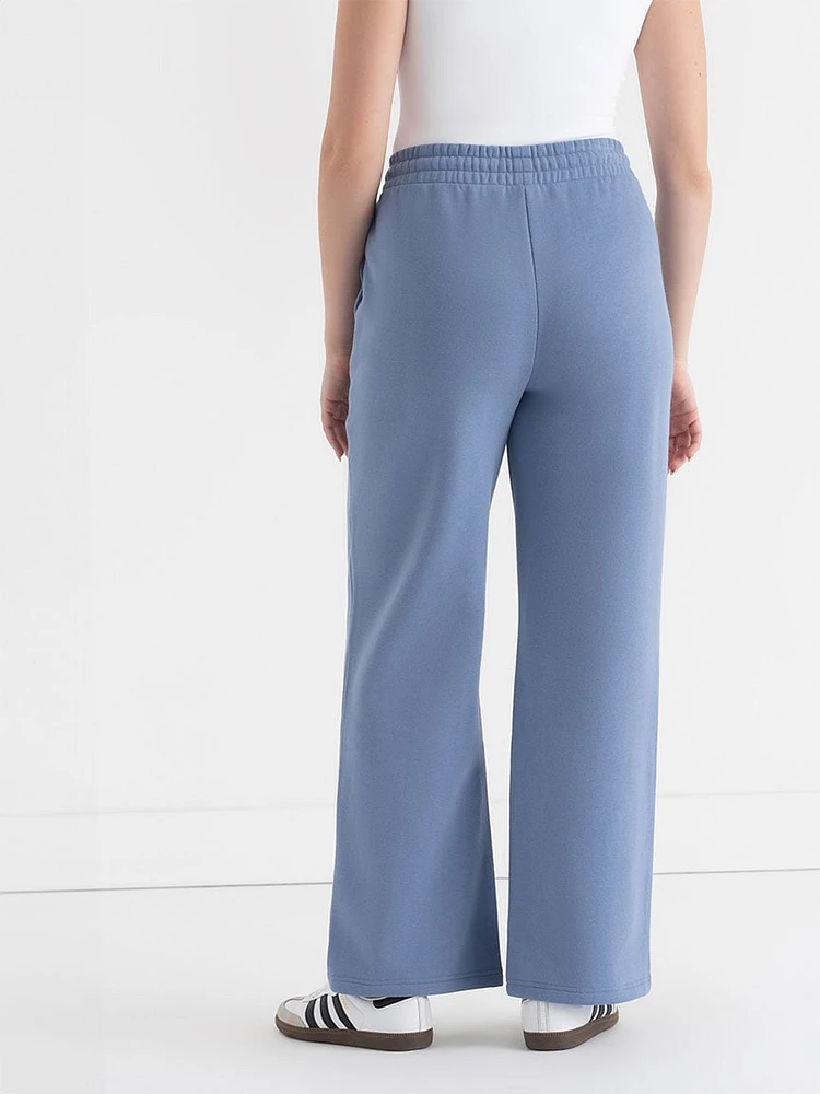 Wide-Leg Sweatpants