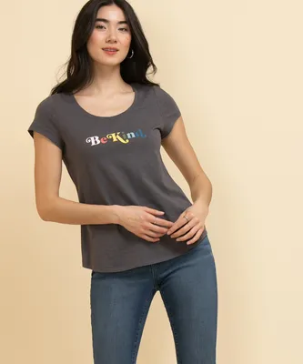 CWF Be Kind Rainbow Tee