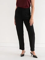 Slim Leg Crepe Pants