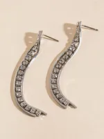 Silver Chain Earrings