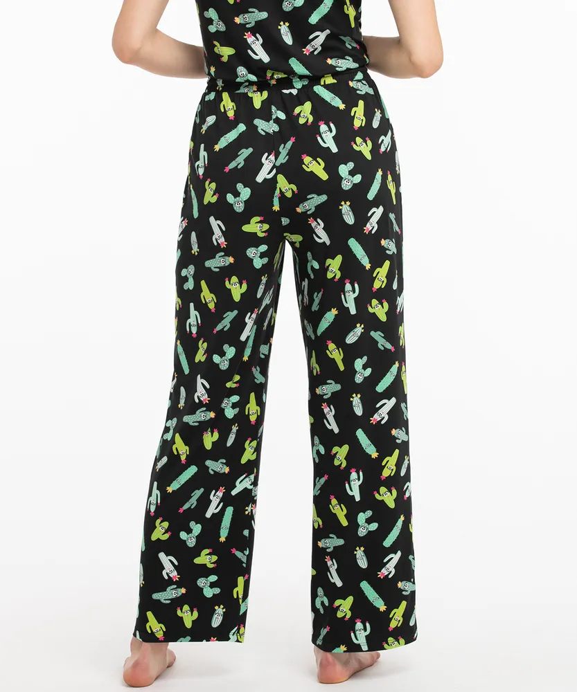 Cactus Pull-On Pajama Pant