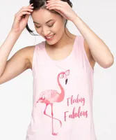 Flocking Fabulous Pajama Tank