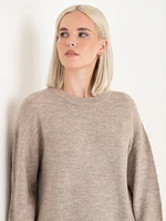 Relaxed Mossy Tunic Sweater