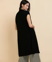 Long Extend Sleeve Open Cardigan