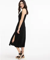 Front Slit Tank Dress