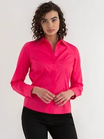 New Talia Fitted Collared Shirt