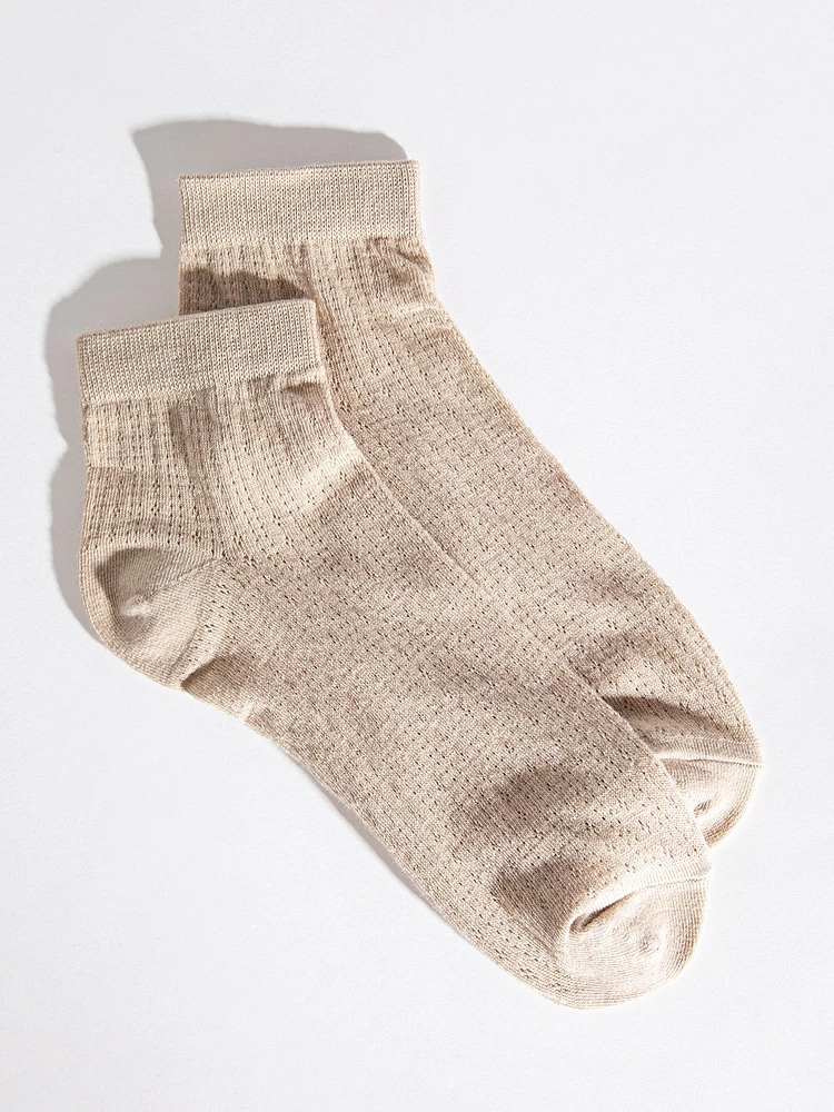 Pointelle Ankle Socks