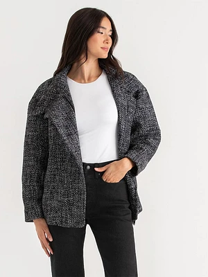 Brynn Wrap Wool Coat