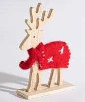 Wooden Reindeer Decoration