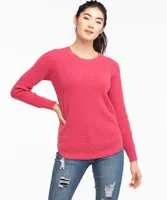 Waffle Stitch Pullover