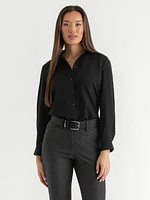 Nicole Long Sleeve Collared Shirt