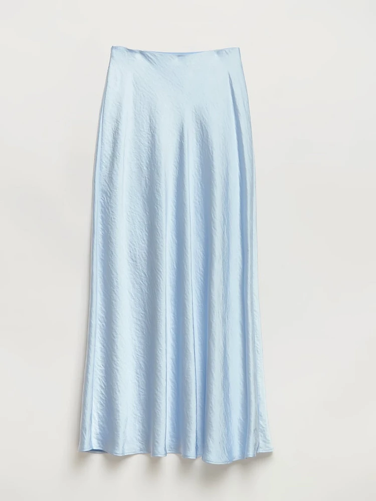 Satin Maxi Skirt