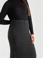 Boucle Sweater Skirt