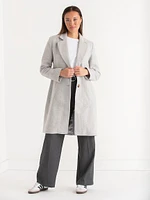 Kennedy Midi Length Wool Coat