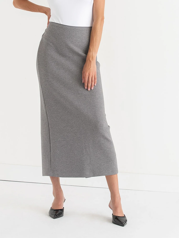 Double Knit Column Skirt