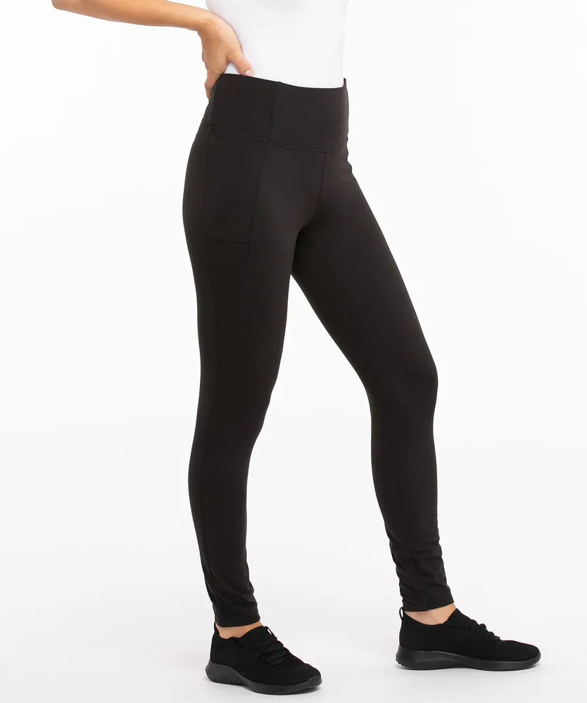 Black Active Legging - Regular Inseam