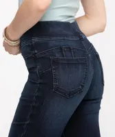 Dark Wash Pull-On Jegging