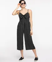 Bow Front Culotte Jumpsuit