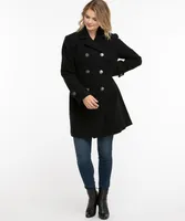 Wool Blend Peacoat