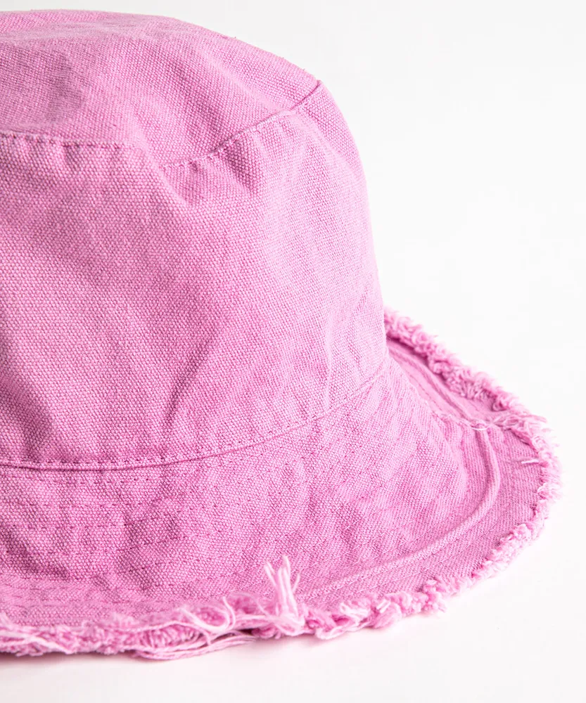 Fringed Bucket Hat