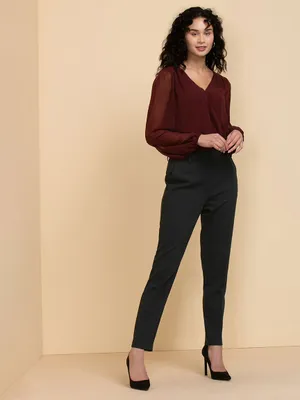 Wrap Blouse Bodysuit