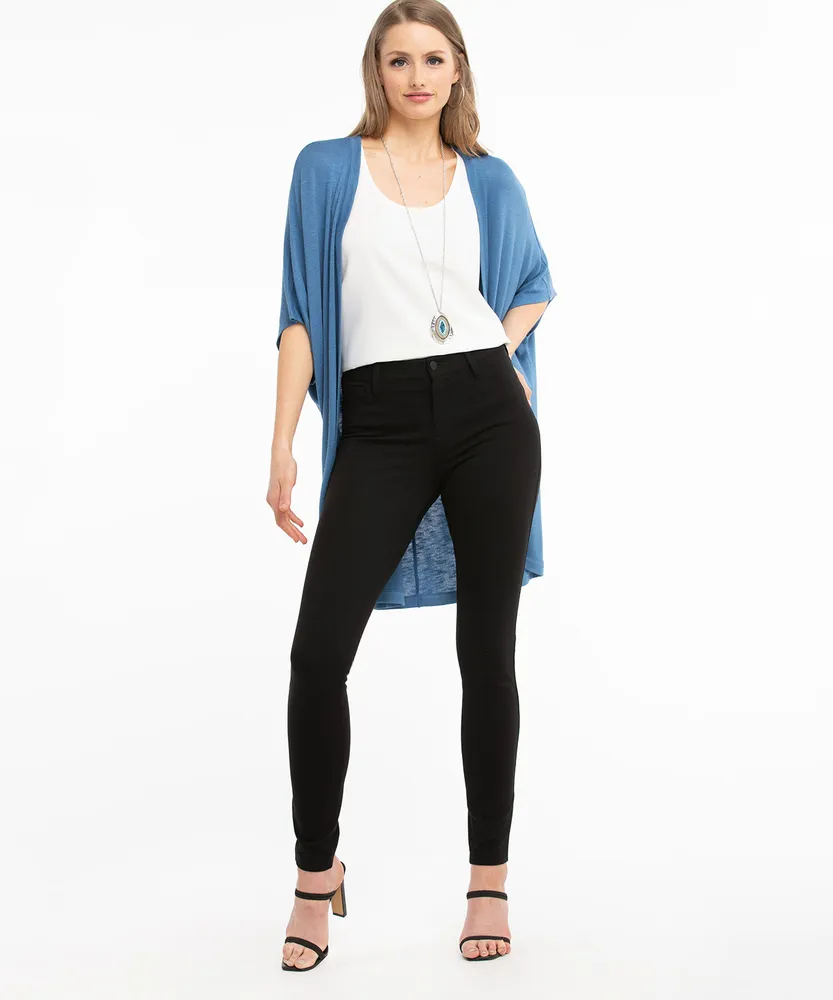Short Sleeve Cocoon Cardigan