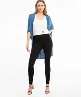 Short Sleeve Cocoon Cardigan
