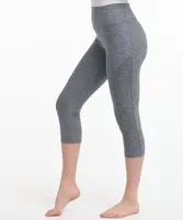 Space Dye Cropped Active Legging