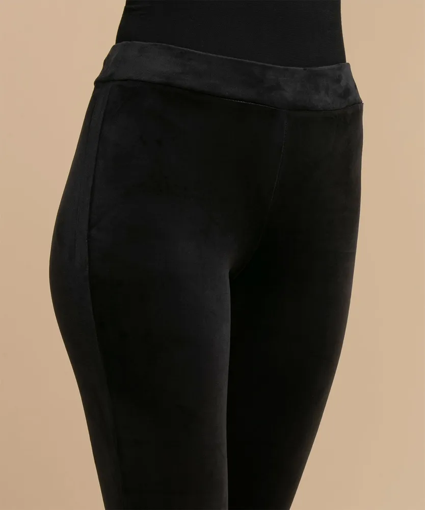 Black Velour Legging