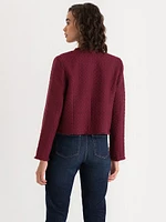 Cropped Boucle Jacket