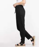 Drawstring Waist Tapered Pant