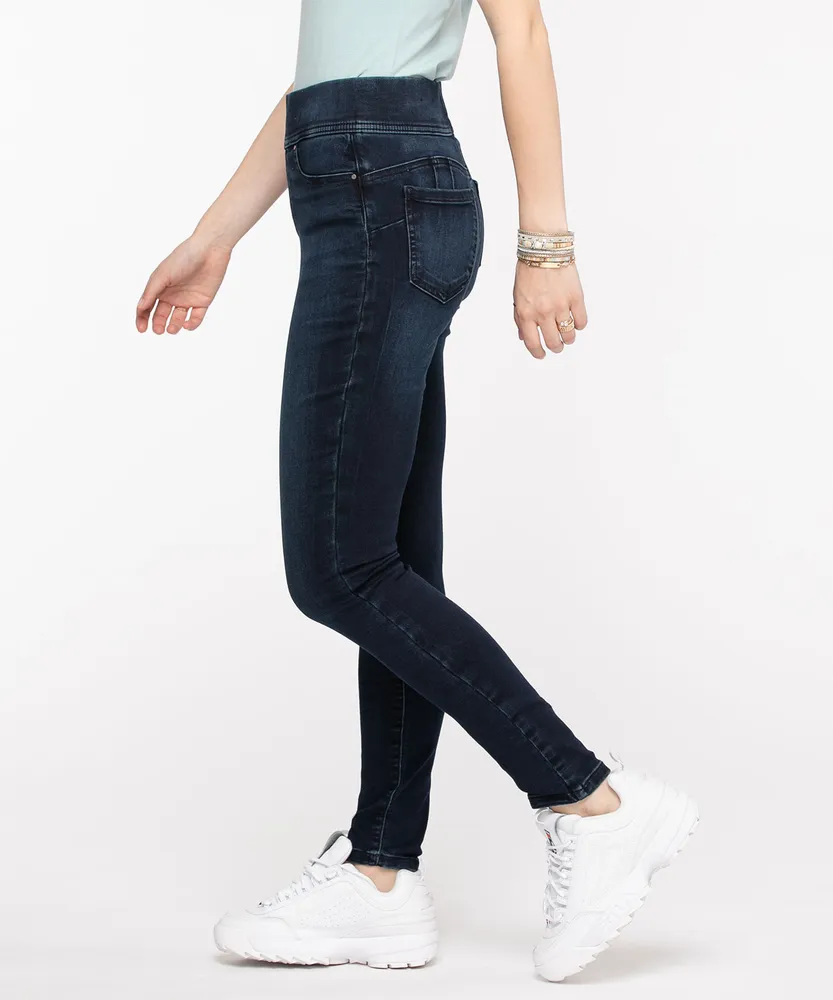 Dark Wash Pull-On Jegging