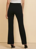 Scuba Crepe Bootcut Pull-On Pant