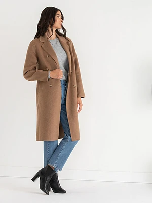 Helena Wool Blend Midi Coat