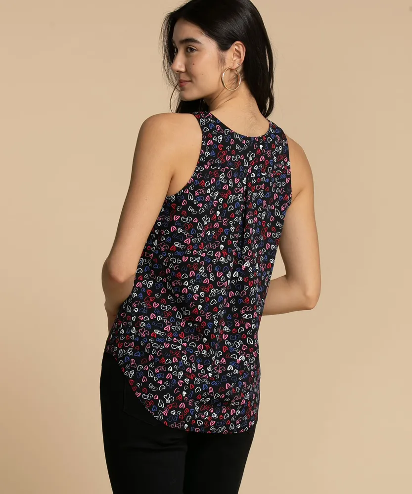 Sleeveless Tank Blouse