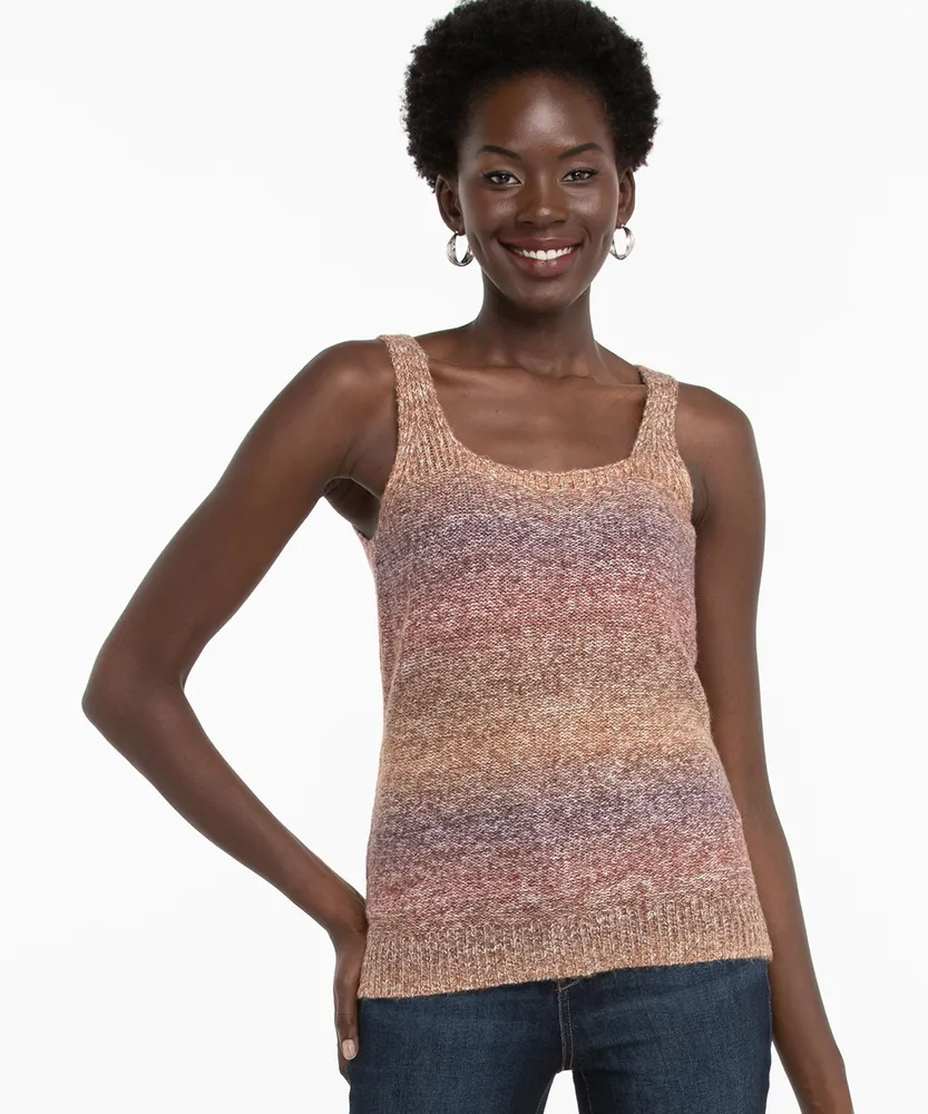 Space Dye Sweater Tank