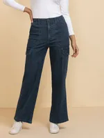 Wide Leg Cargo Jeans