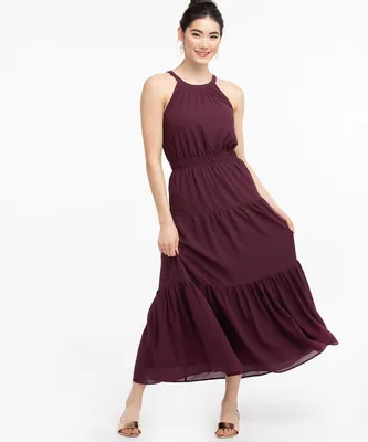 Tiered Halter Dress