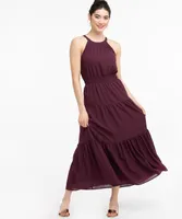 Tiered Halter Dress
