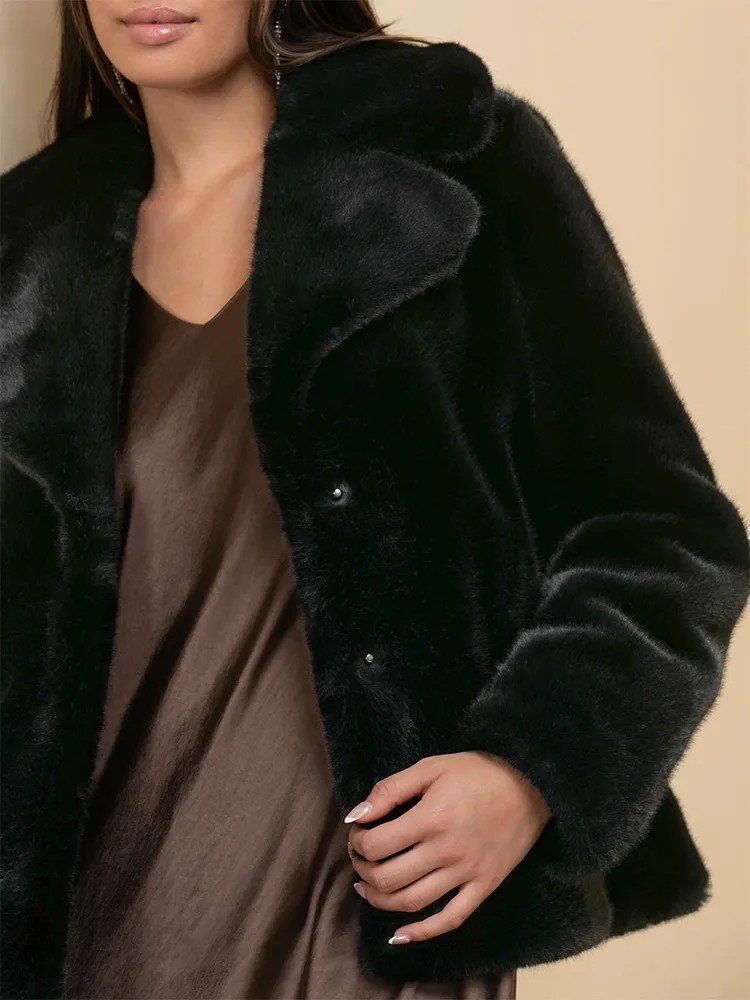 Avery Faux Fur Coat