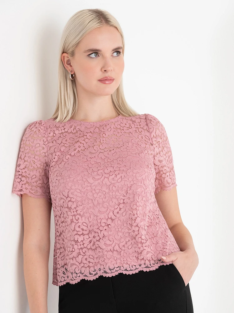 Lace Blouse with Cami