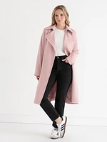 Belted Trench Coat Blazer